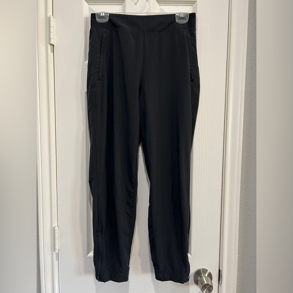 Athleta Black Lightweight Jogger Pants - Picture 1 of 10